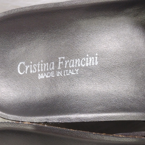 Italian Rhinestone Sandals - Picture 2 of 8